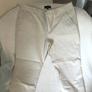 Banana Republic women's beige cropped pants sz 12